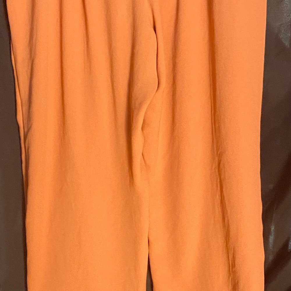 EUC SPANX coral Orange Wide-Leg elastic waist dress Pants 3x - Picture 7 of 11